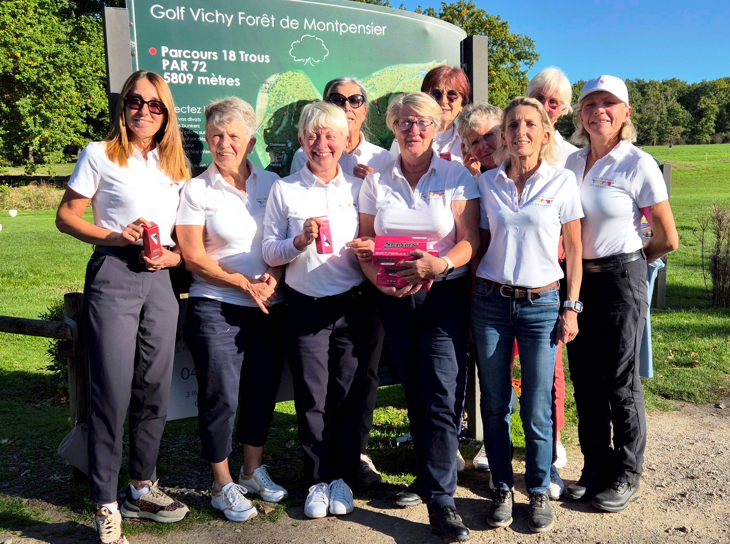 Les  Dames du Club à Montpensier 