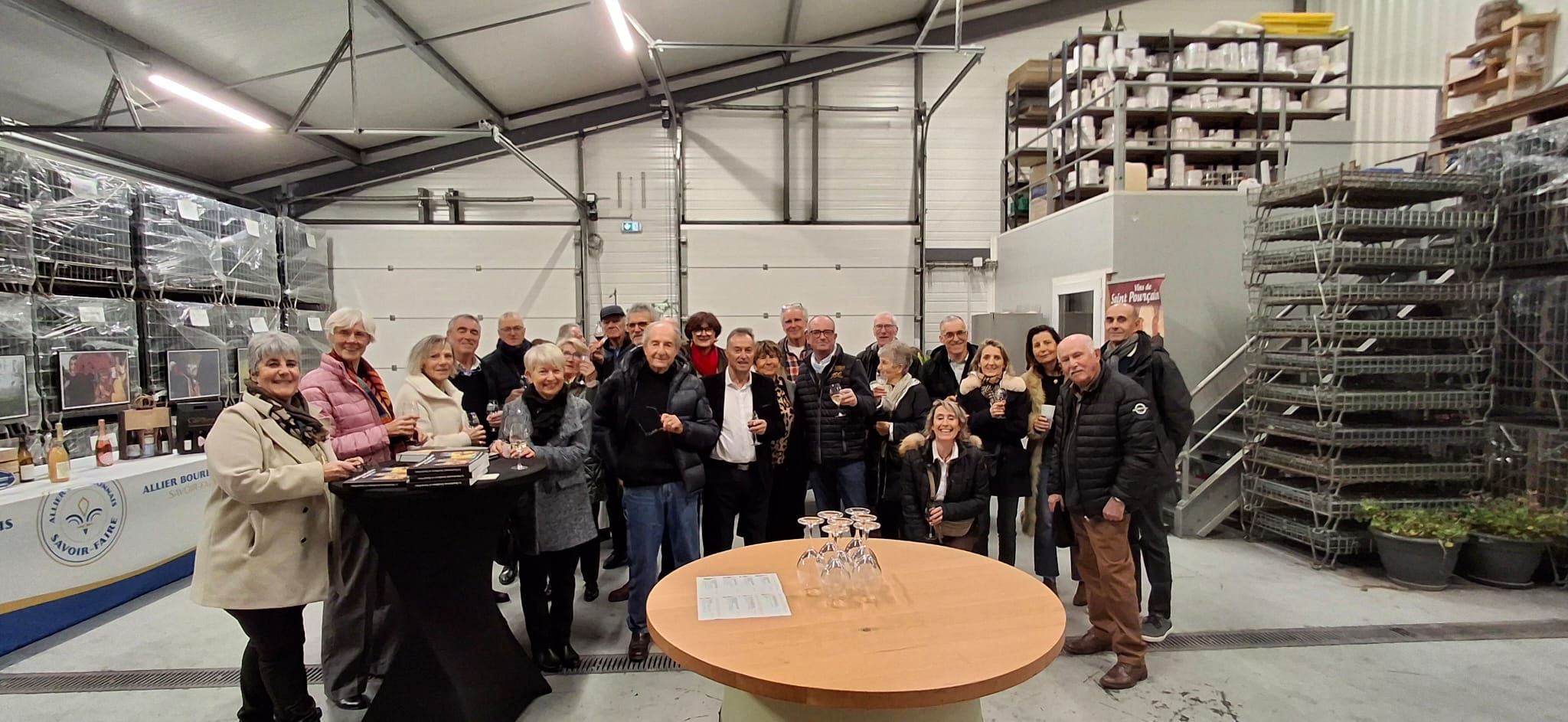 Repas de fin d'année à Besson