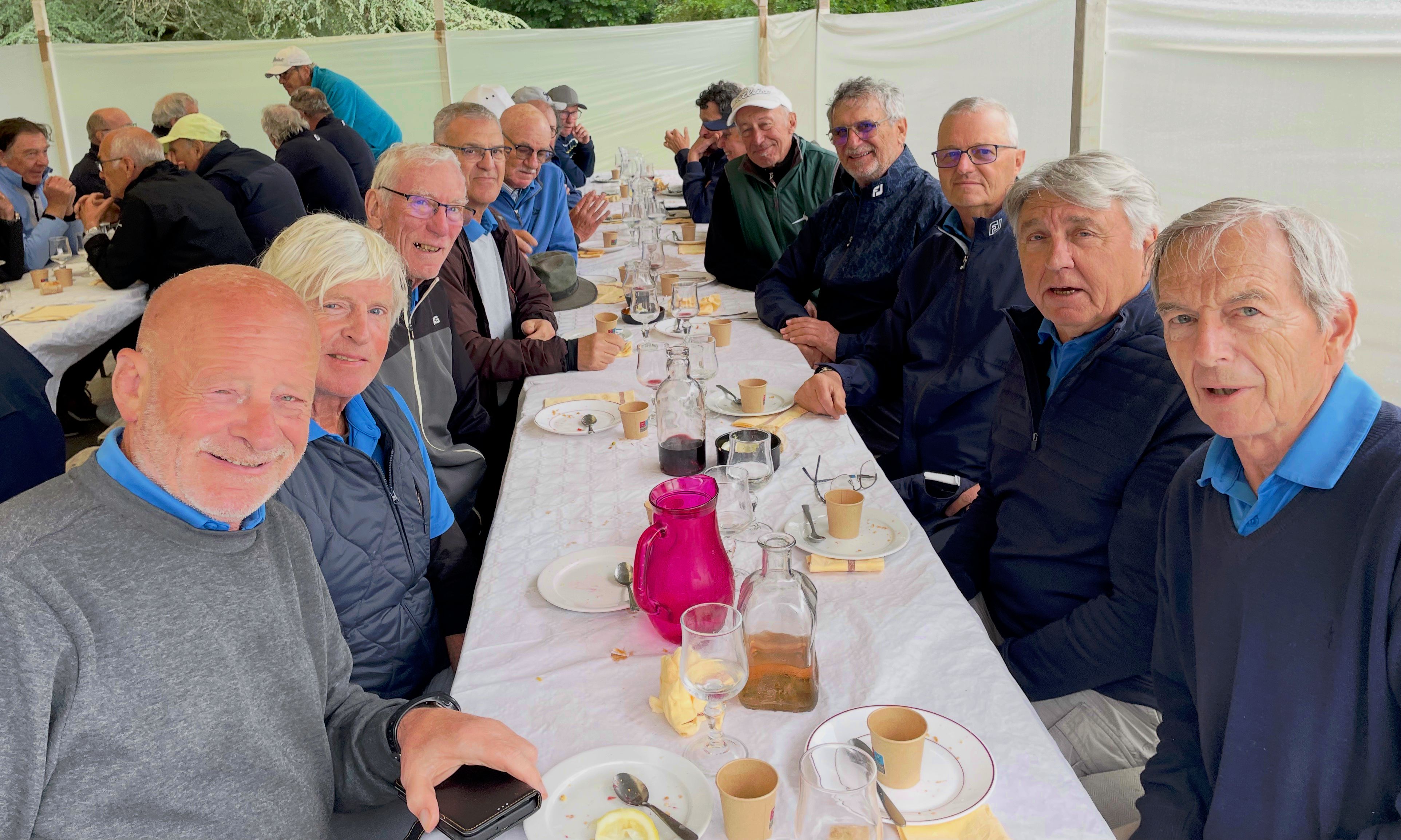 Nos messieurs de l’Allier au golf de Val de Cher