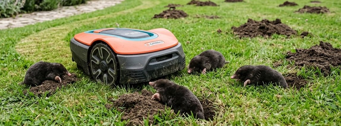 Joueur avec les tondeuses