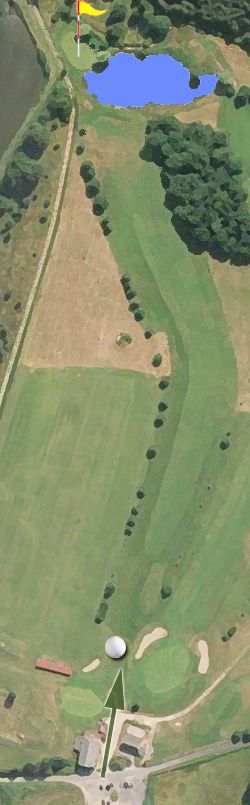 Illustration du trou numéro 1