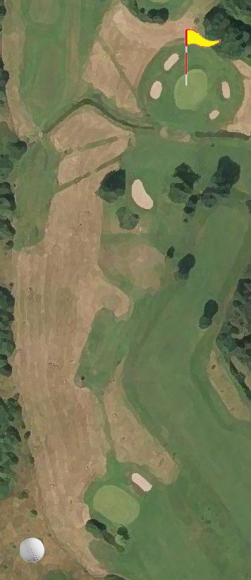 Illustration du trou numéro 5