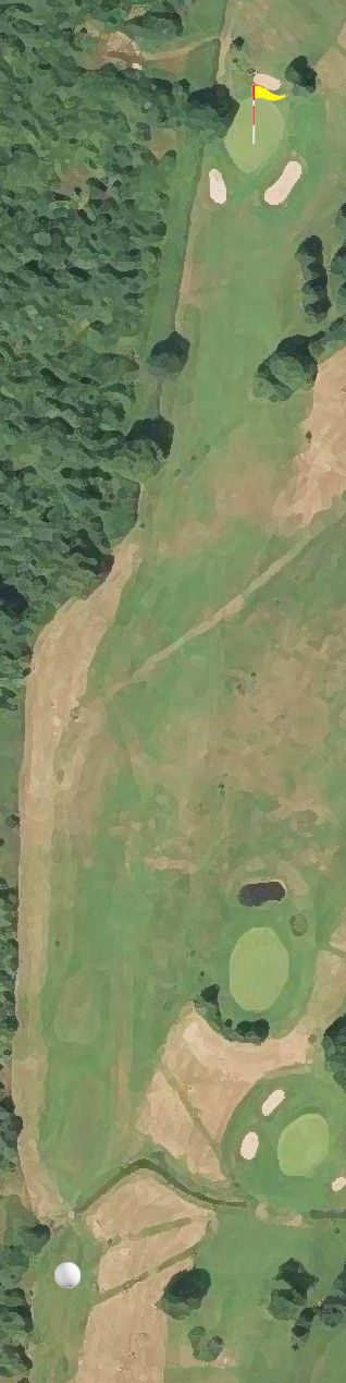 Illustration du trou numéro 6